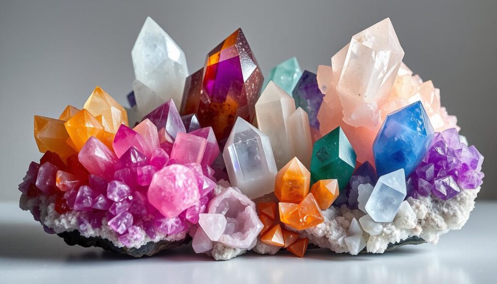 Crystal clusters and crystalline structures