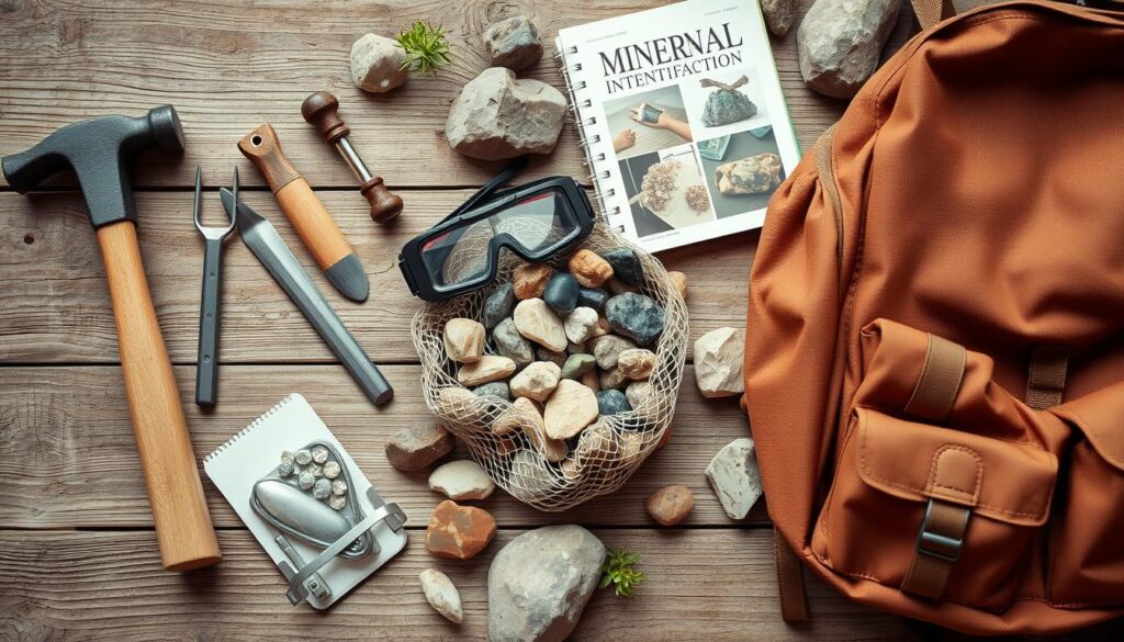 Essential rockhounding tools