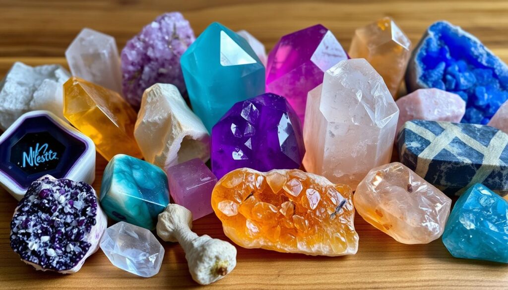 Raw crystal varieties