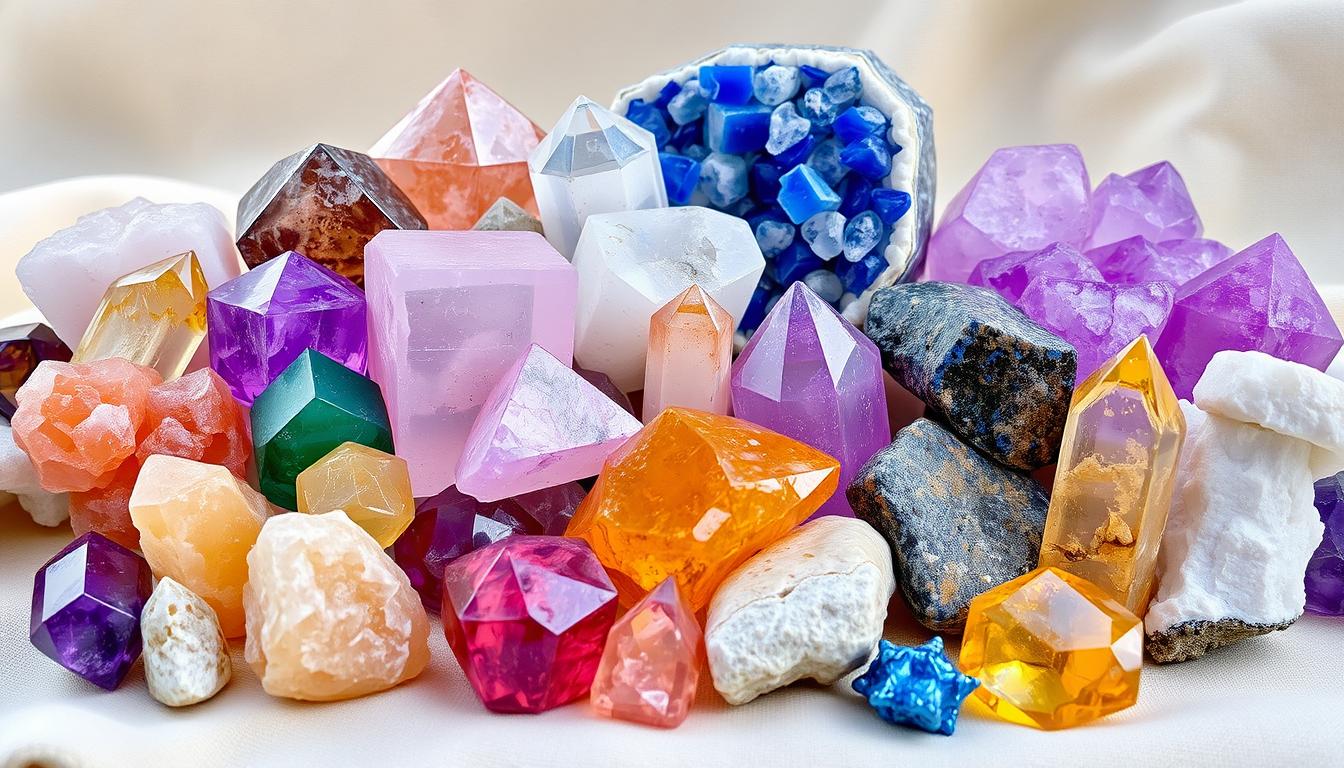 Raw crystals