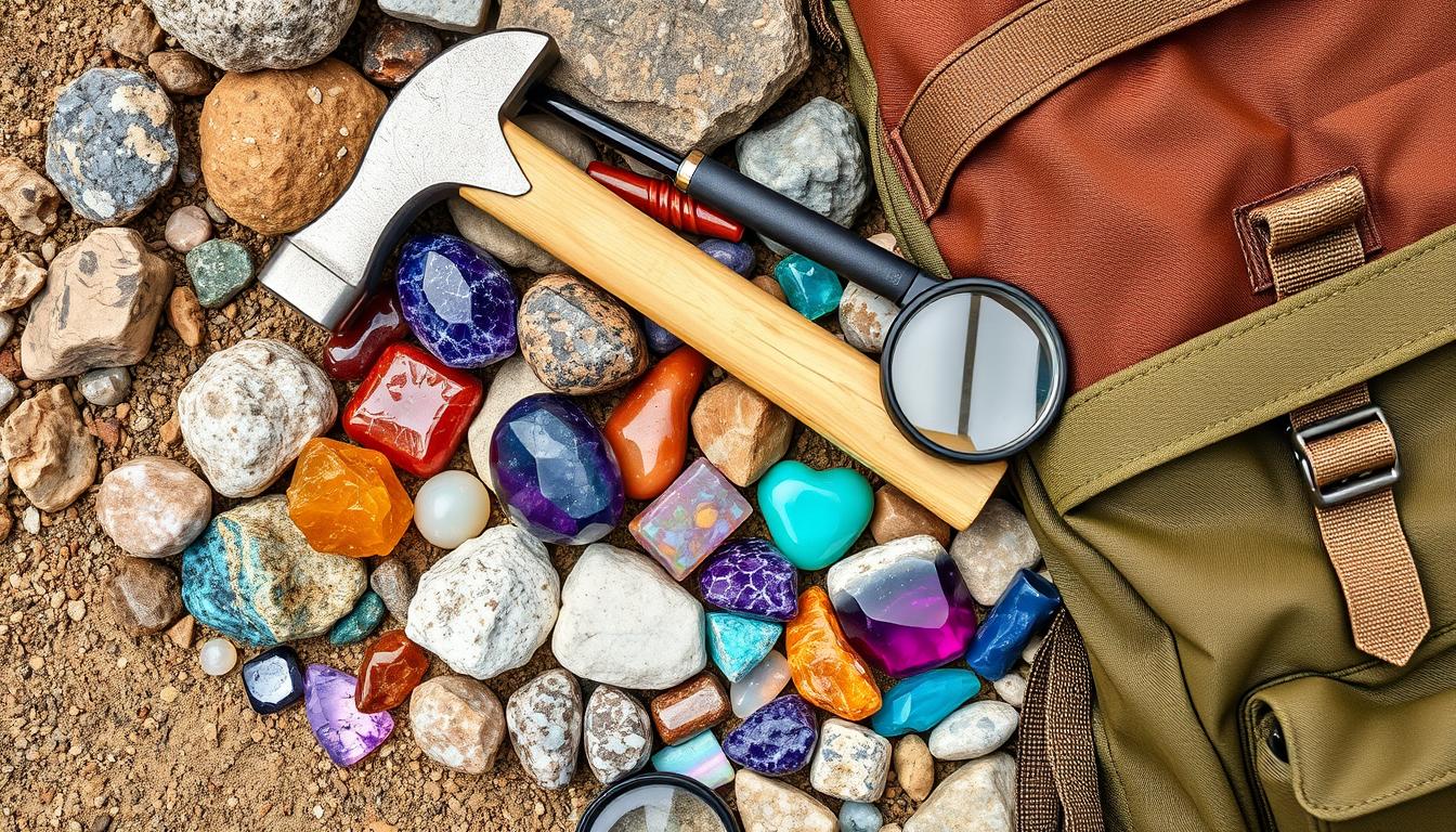 Rock hounding