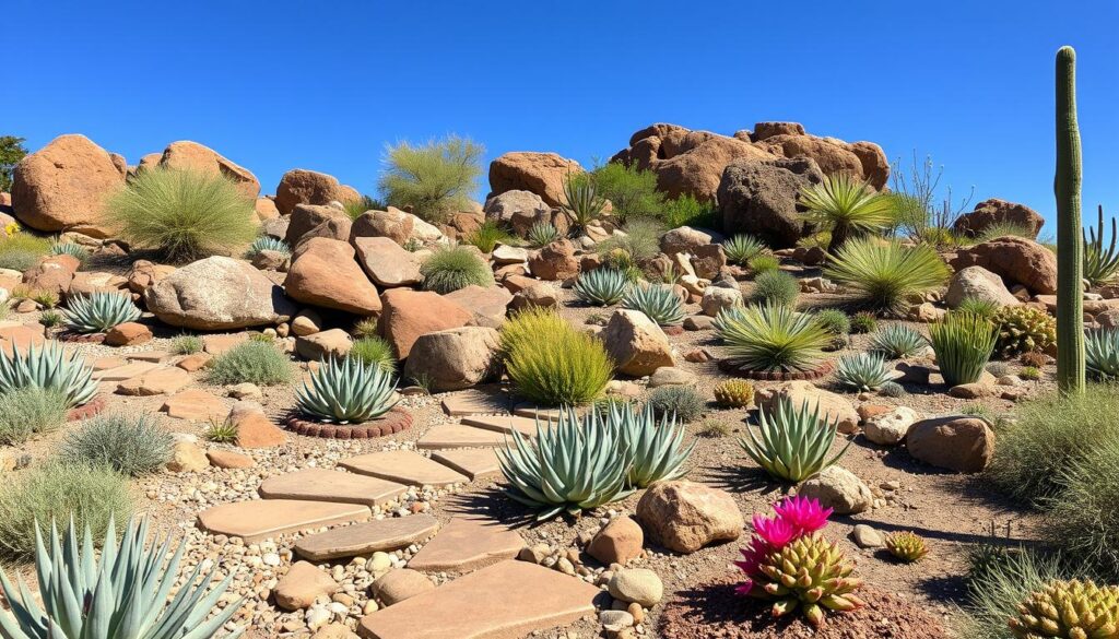 Madagascar rock garden design