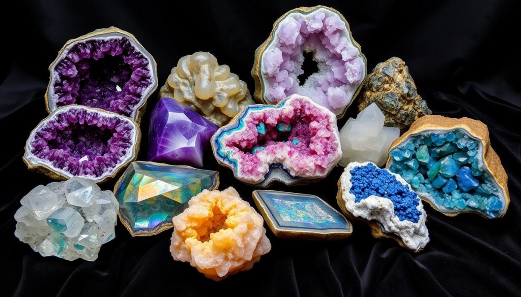 Rare mineral specimens