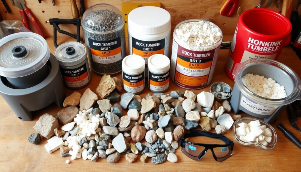 Rock tumbler accessories