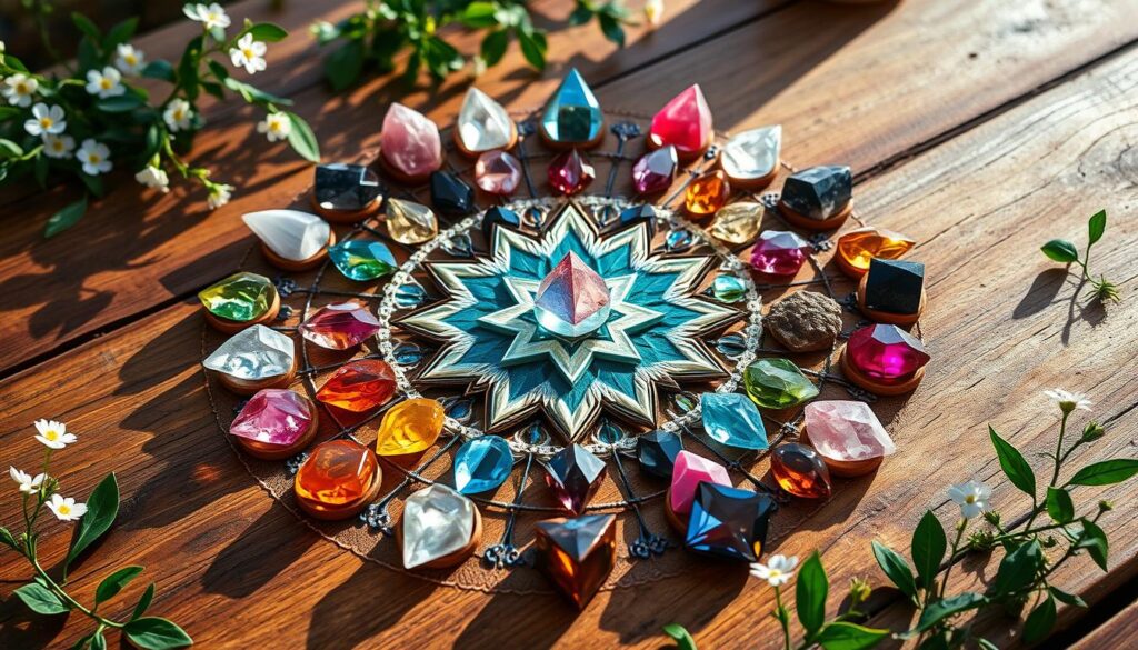 Crystal grid intentions