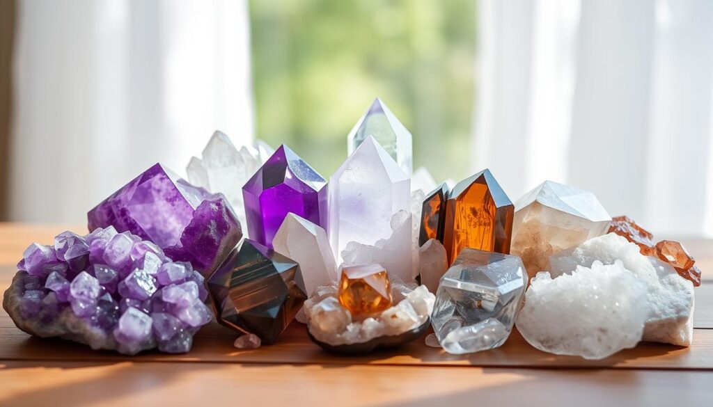 Crystal clusters for energy enhancement