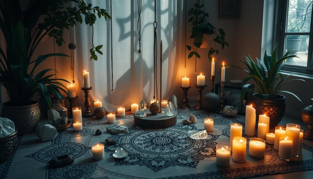 Creating sacred space for divination Creating sacred space for divination