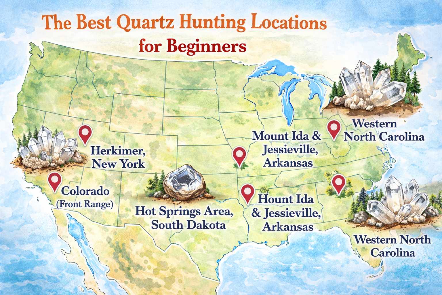 The Best Places to Find Beautiful Quartz